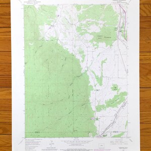 Antike Rittersporn, Colorado 1954 US Geologische Dienst Topographische Karte - Douglas County, El Paso County, Palmer Lake, Pike National Forest, CO