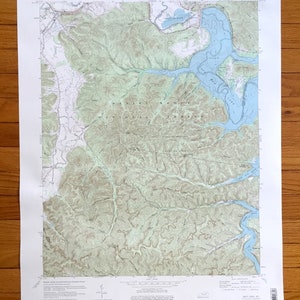 Antique Salt Lick, Kentucky 1975 US Geological Survey Toptopic Map – Menifee, Bath, Rowan County, Daniel Boone National Forest KY