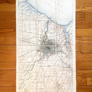 Antike Rochester, New York 1920 US Geological Survey Topographie Karte – Monroe County, Griechenland, Irondequoit, Gates, Brighton, Henrietta, NY