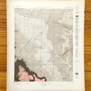 Antike Trinidad, Colorado 1899 US Geologische Untersuchung Topographische Karte - Las Animas County, Elmoro, Model, Tyrone, Purgery River, CO