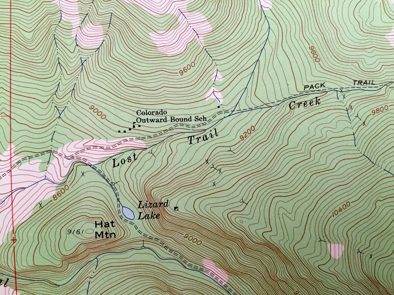Antique Marble Colorado 1960 US Geological Survey Topographic Etsy