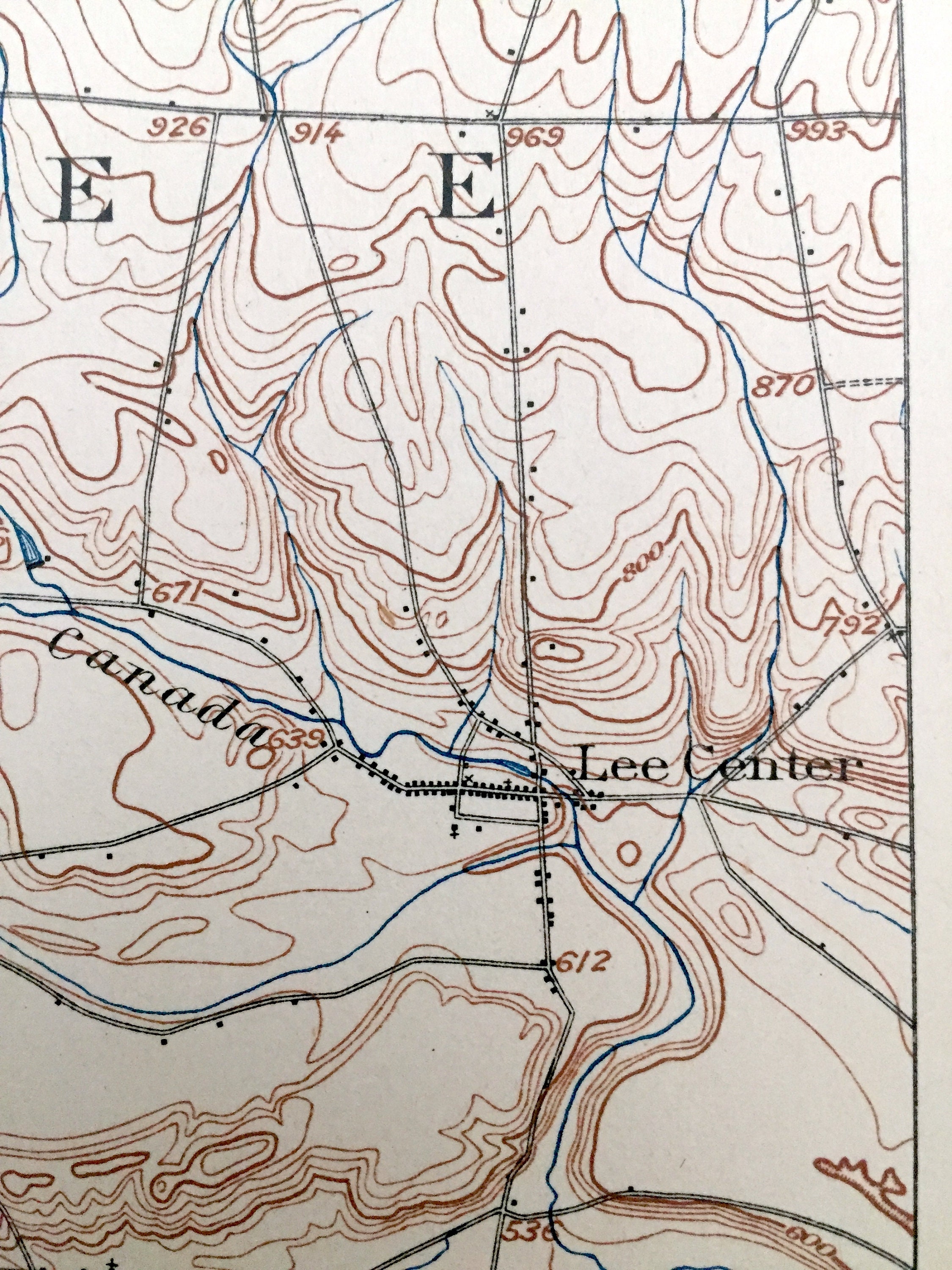 Antique Taberg New York 1905 US Geological Survey Topographic Etsy