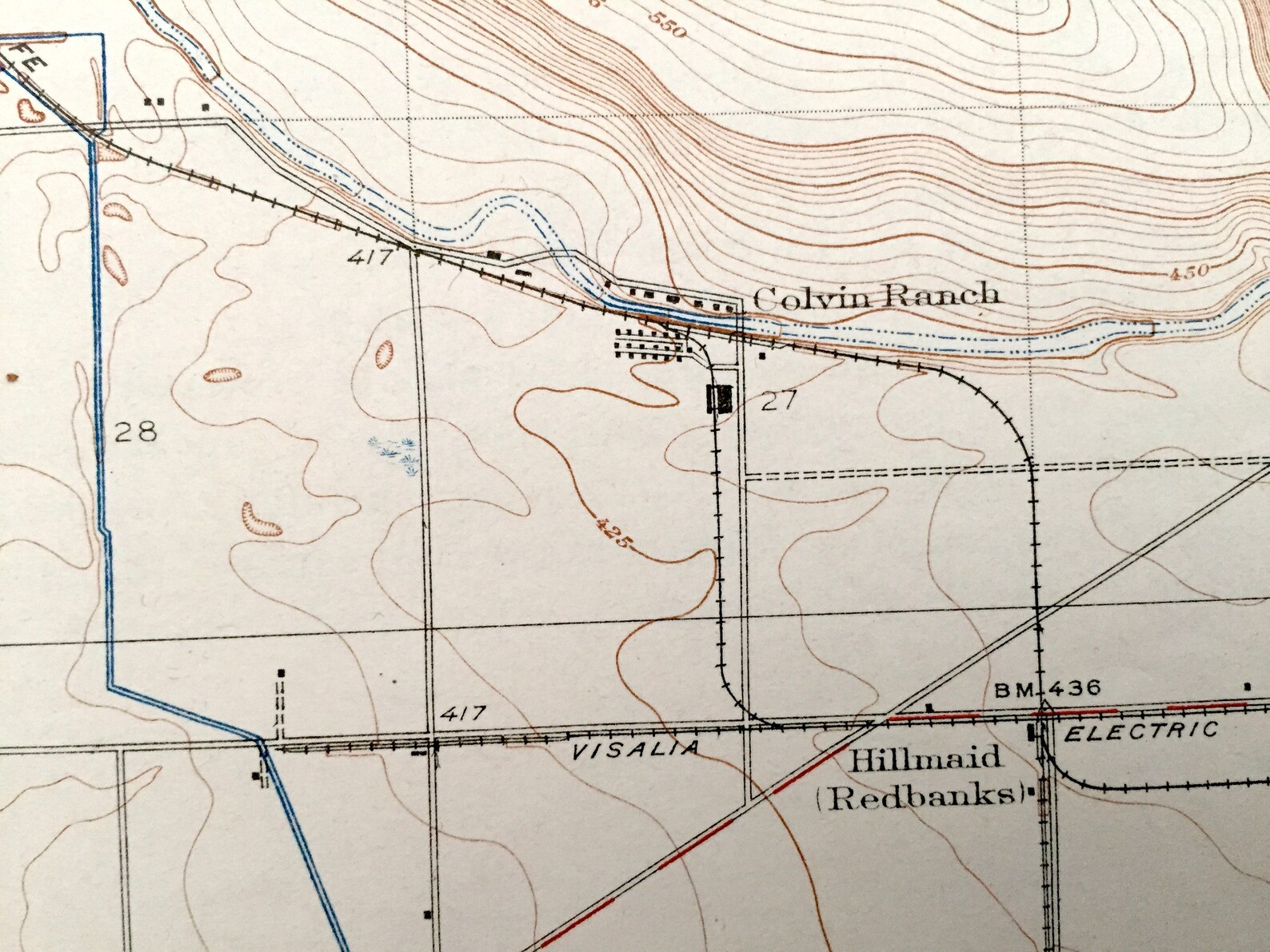 Antique Ivanhoe California 1926 US Geological Survey Etsy