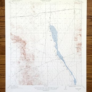 Antique Playas, Nouveau-Mexique 1918 Carte topographique de l'US Geological Survey – Antilope, Whitmire Ranch, comté d'Hidalgo, Animas Mountains Hachita NM
