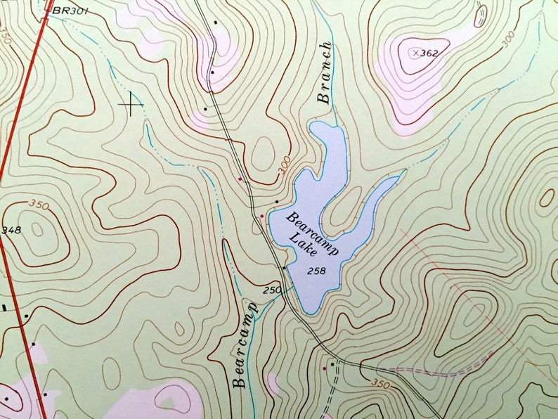 Antique Irwinton 1973 US Geological Survey Etsy