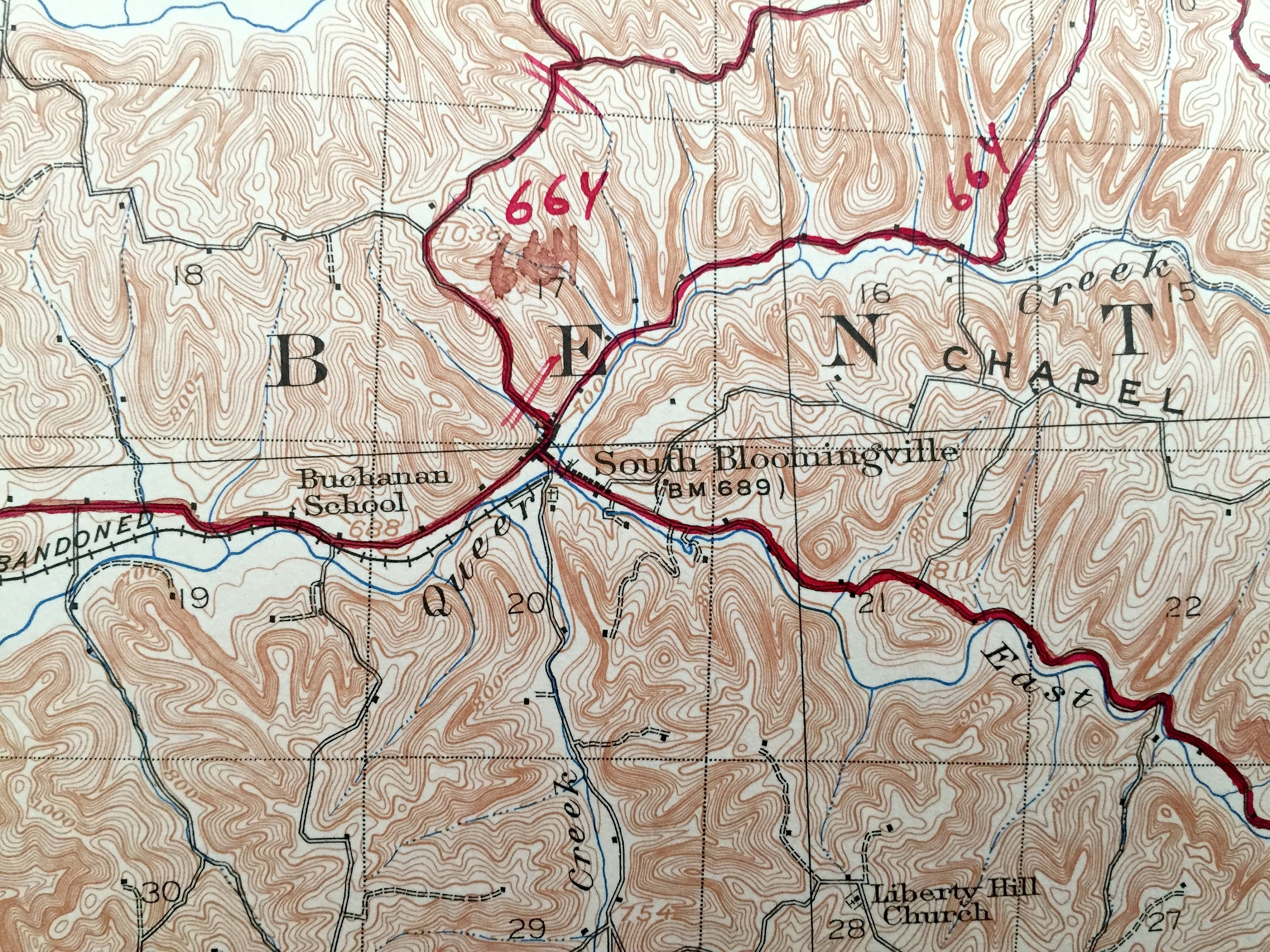 Antique Laurelville Ohio 1912 US Geological Survey Etsy Canada