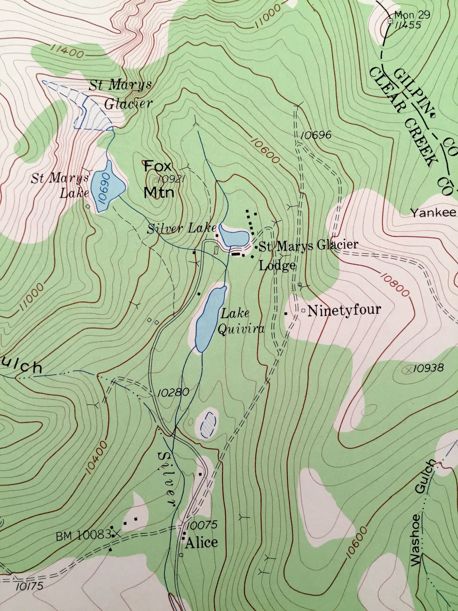 Antique Empire Colorado 1958 US Geological Survey Topographic Etsy