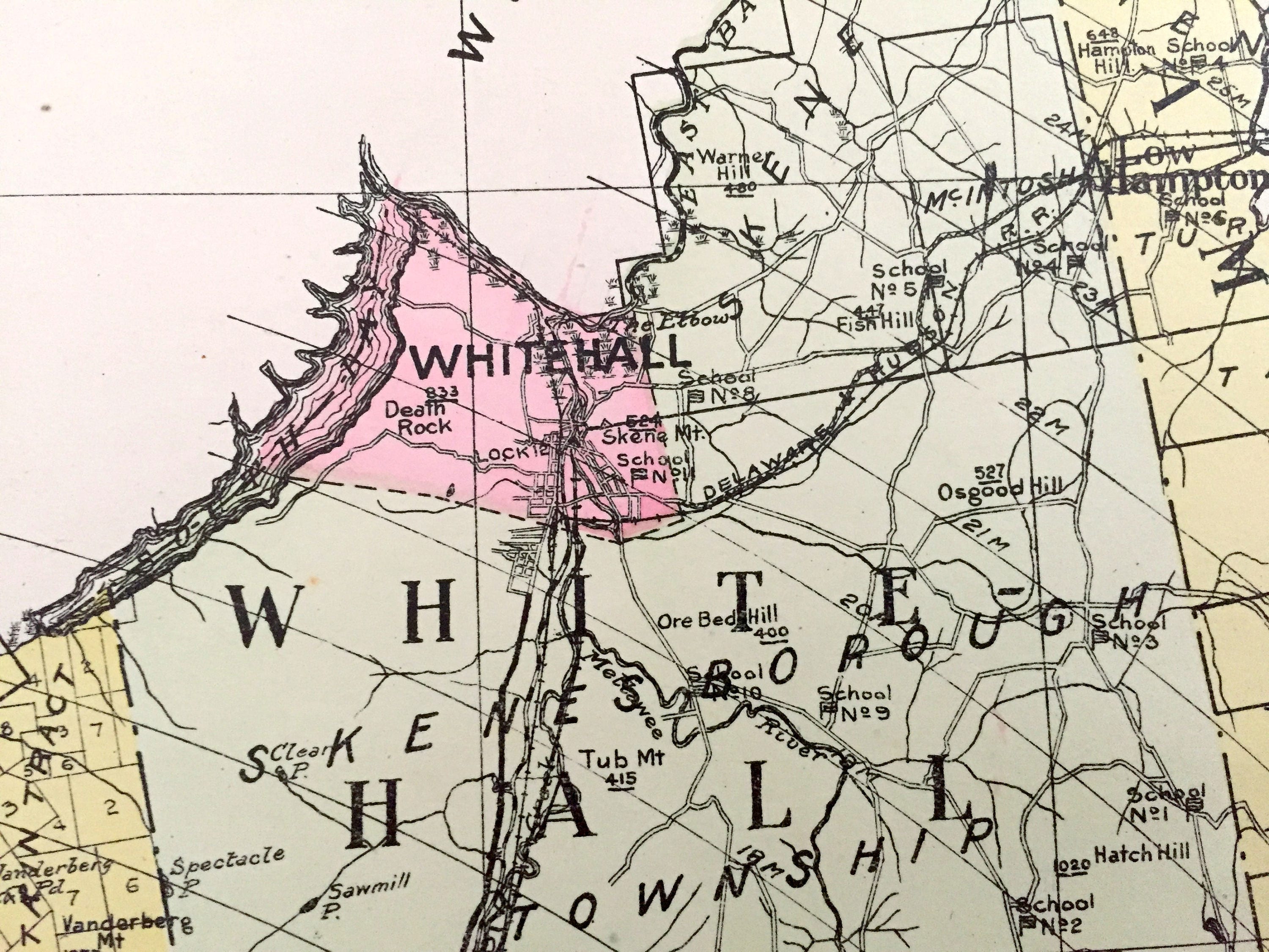 Antique Washington County New York 1912 New Century Atlas Map - Etsy Australia
