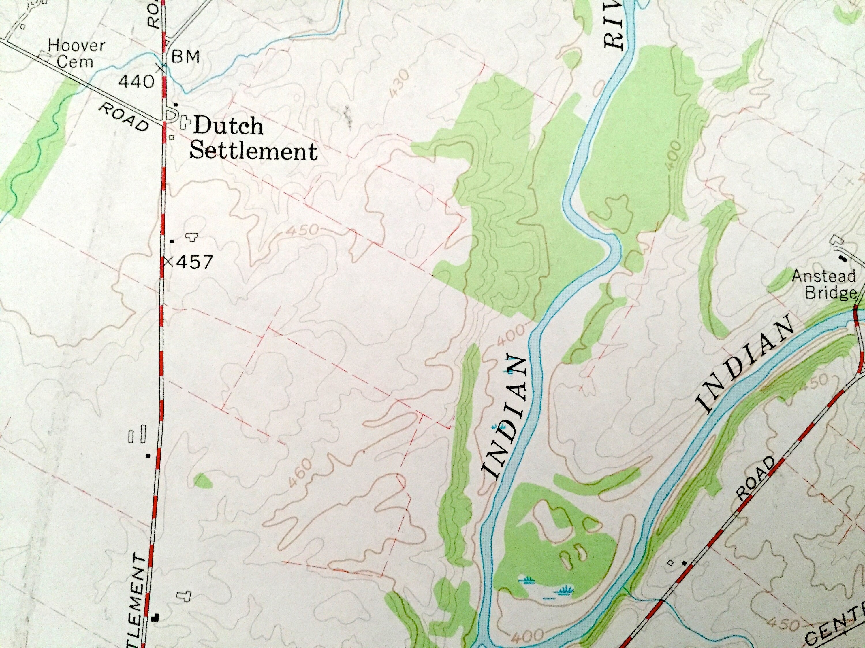 Antique Black River Nueva York 1958 Us Geological Survey Map Etsy