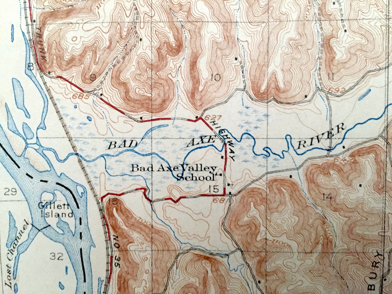 Antique Stoddard Wisconsin 1926 US Geological Survey Etsy