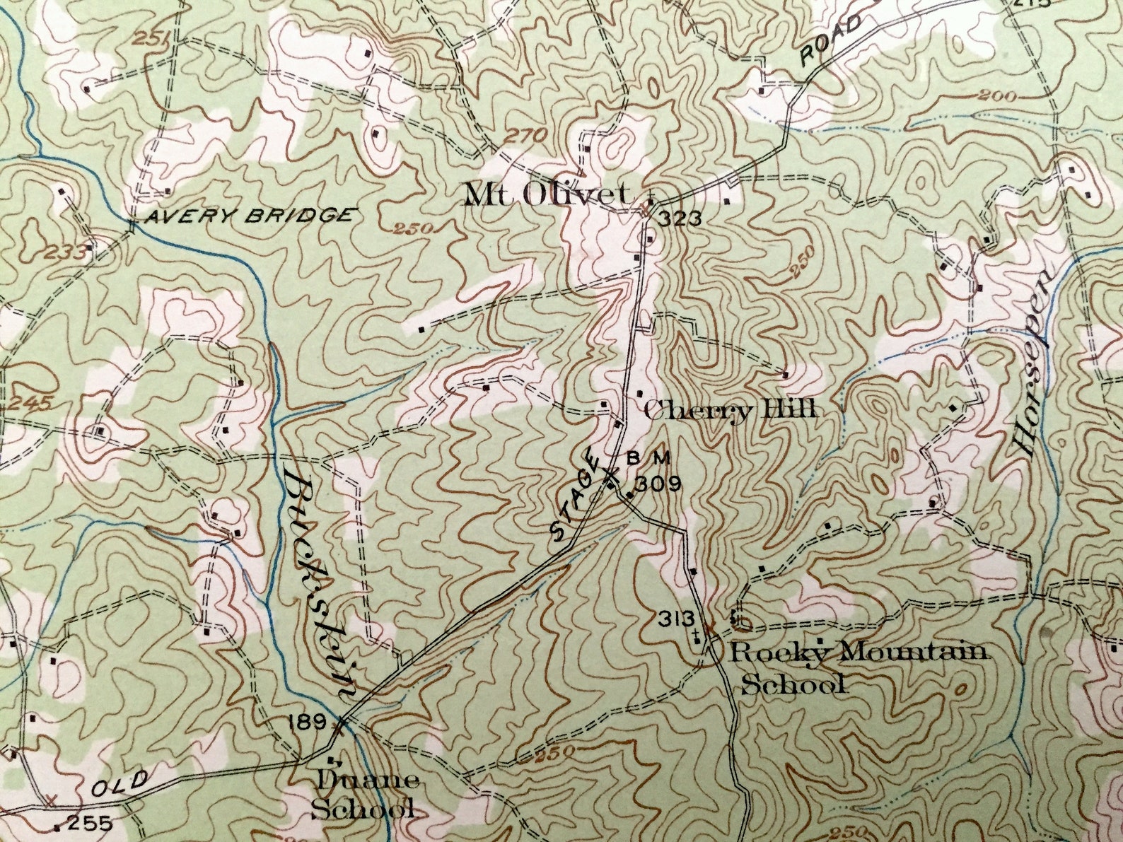 Antique Mckenney Virginia 1921 US Geological Survey Etsy