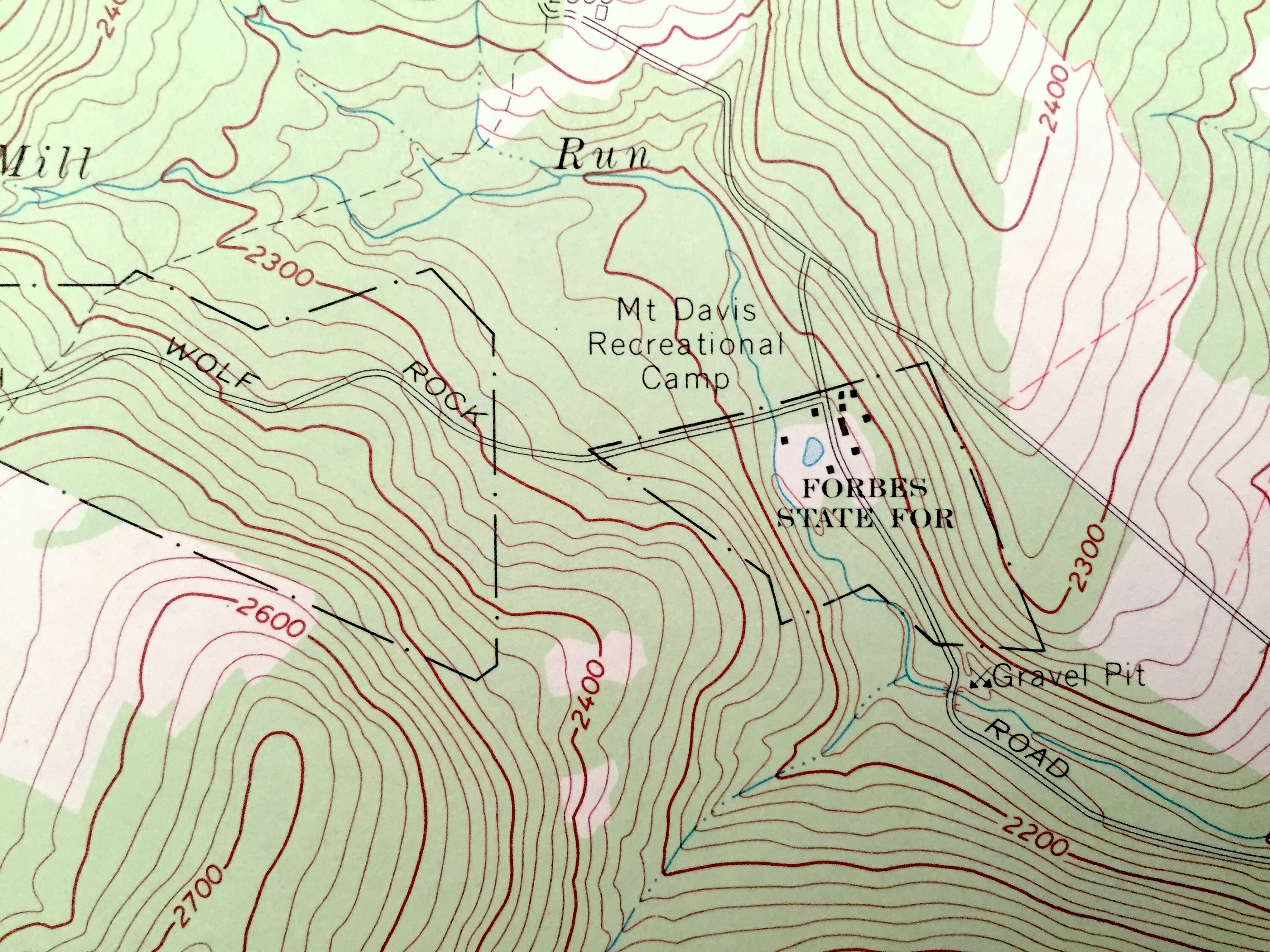 Antique Markleton Pennsylvania 1968 US Geological Survey Etsy
