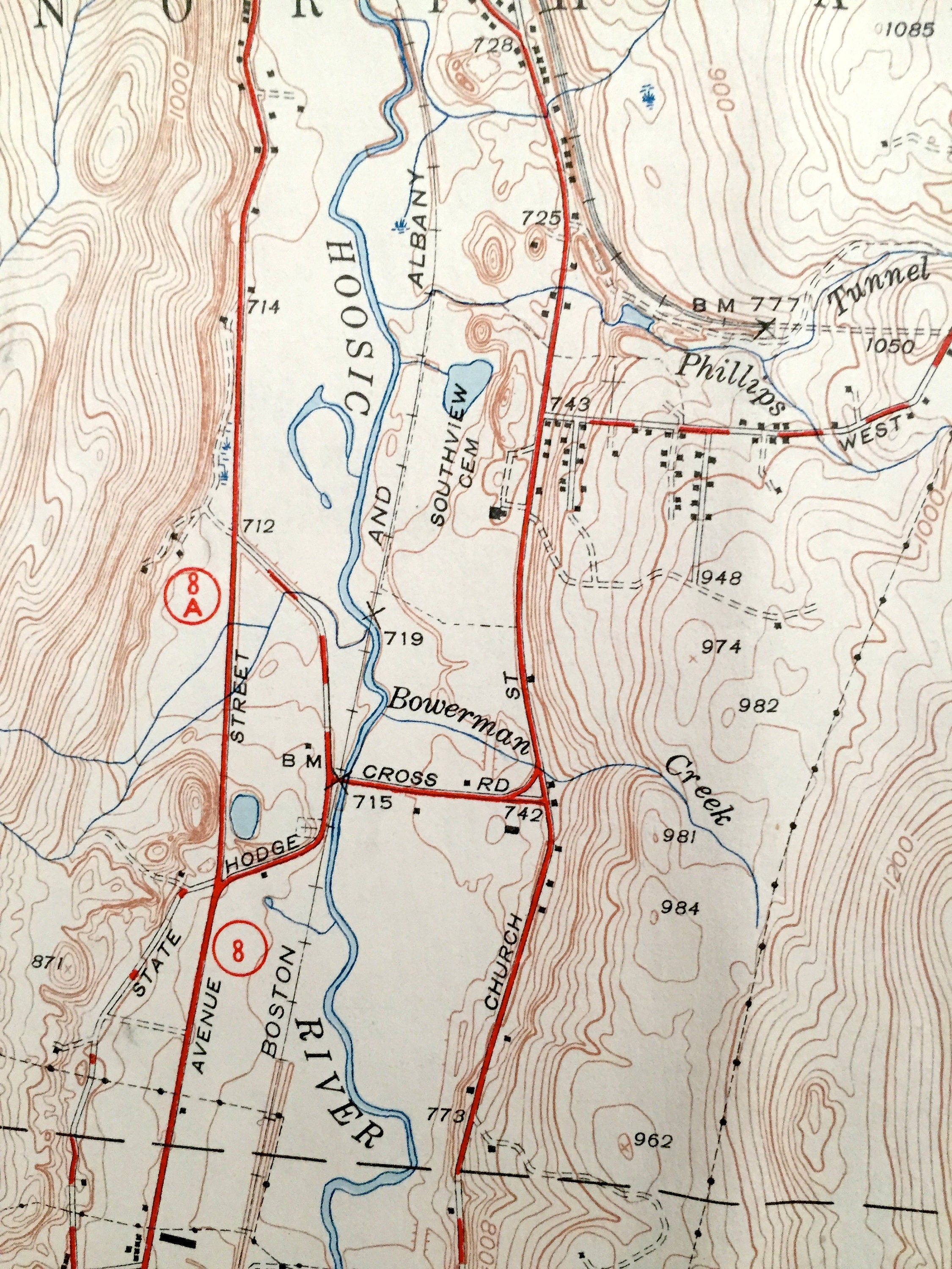 Antique North Adams, Massachusetts 1948 US Geological Survey ...