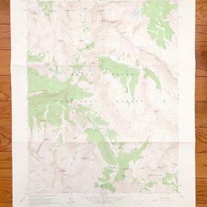 Antike Snowmass Mountain, Colorado 1960 US Geologische Dienst Topographische Karte - White River National Forest, Gunnison, Pitkin County, CO