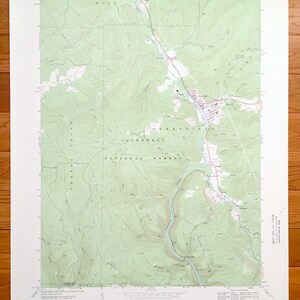 ペンシルベニア州シェフィールドのアンティーク1966年米国地質調査所地形図 – ウォーレン郡、フォレスト郡、チェリーグローブ、ミード、ハウ、ミルタウン
