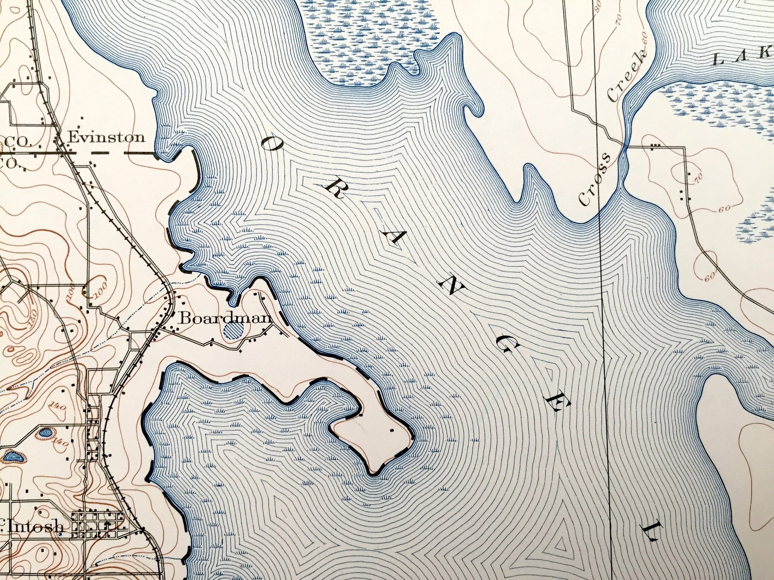 Antique Citra Florida 1893 US Geological - Il 1588xN.2506833712 T8fv 