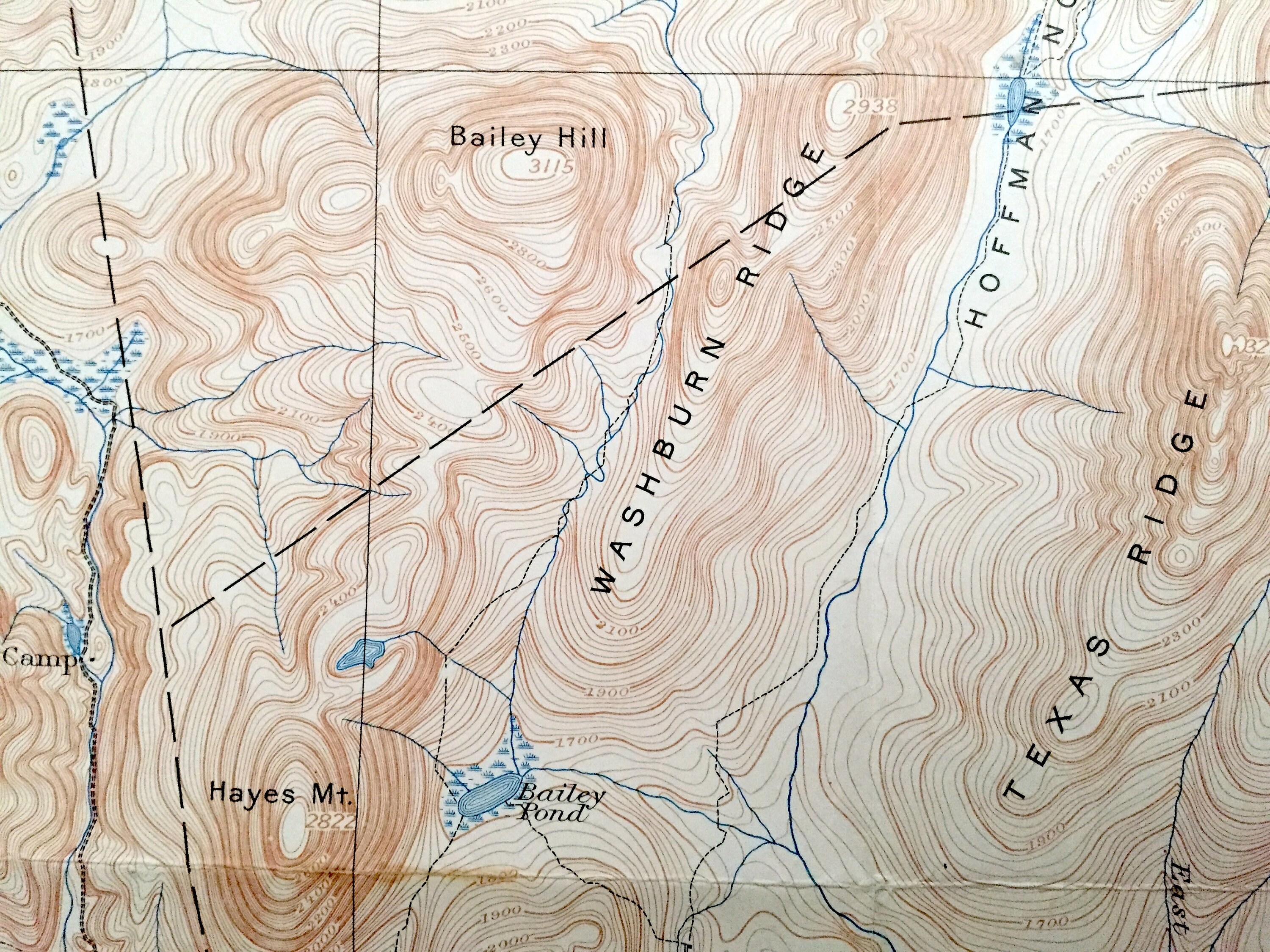 Antique Schroon Lake New York 1897 US Geological Survey Etsy