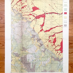 Antique Dayton, Wyoming 1899 US Geological Survey Topographic Map – Bighorn National Forest, Sheridan, Johnson County, Tongue River, WY