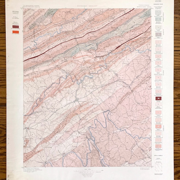 Nolichucky River Map - Detailed Design