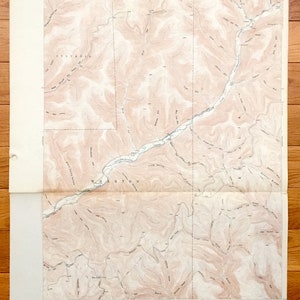 Antique Conrad, Pennsylvanie 1950 US Geological Survey Carte topographique - Potter County, Eulalia, Wharton, Sylvania, Summit, Five Points
