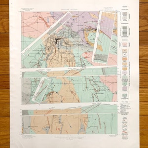 Antike Grass Valley, Kalifornien 1896 US Geologische Übersicht Topographische Karte - Nevada County, Osborne Hill, Devils Punch Bowl, Wolf Creek, CA