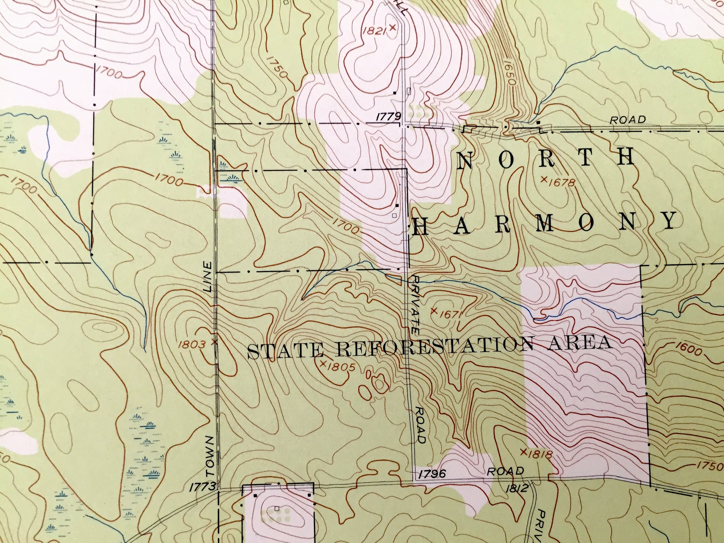 Antique North Clymer New York 1954 US Geological Survey Etsy