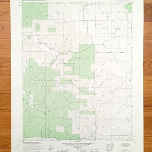 Antique Flat, Missouri 1954 US Geological Survey Topographic Map – Condado de Phelps, Mark Twain National Forest, Democrat Ridge, Hollow, MO