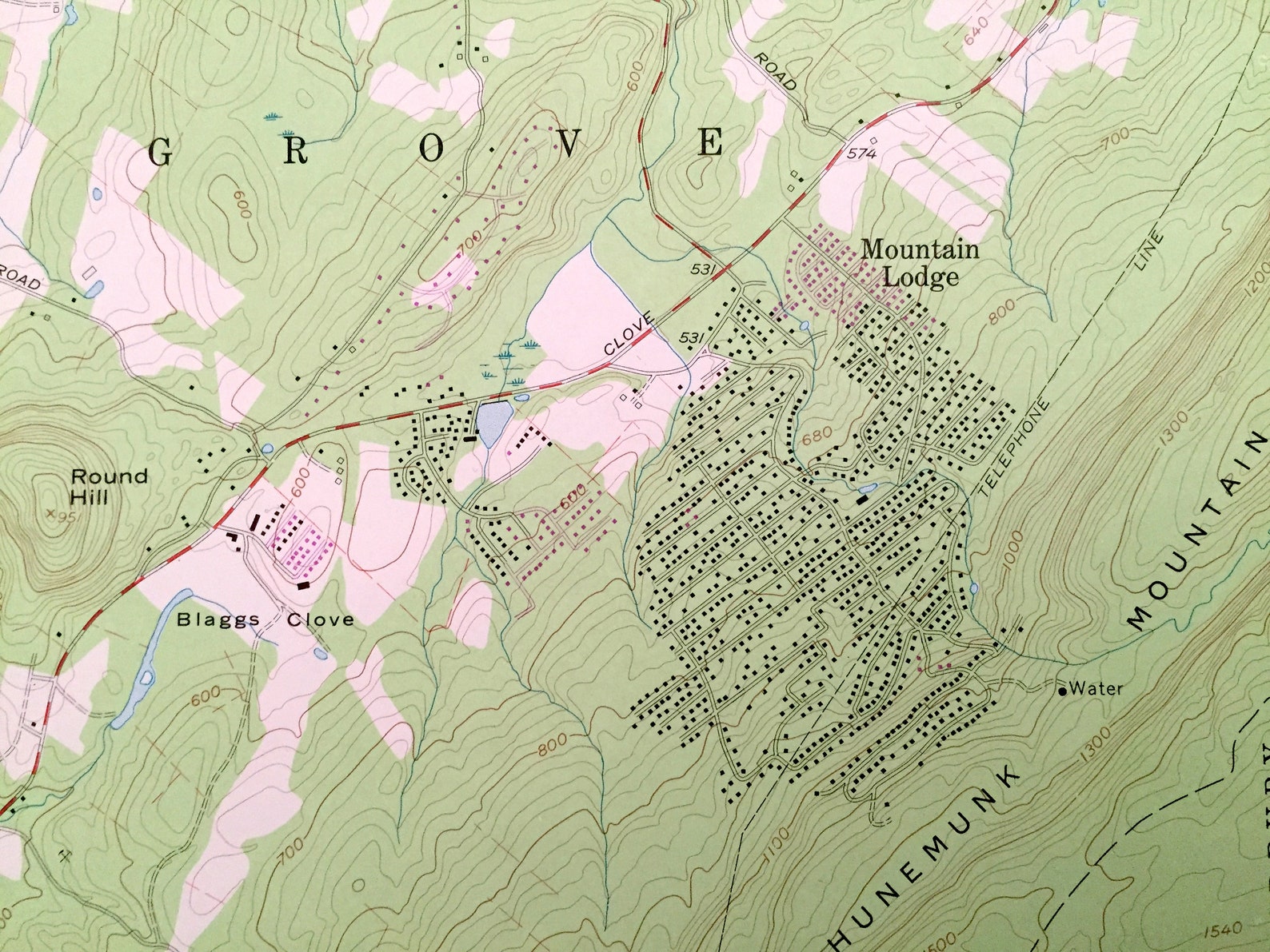 Antique Maybrook New York 1957 US Geological Survey Etsy