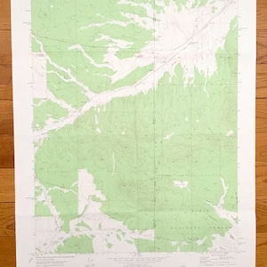 Antike Uvada, Utah 1972 US Geological Survey topographische Karte – Iron County, Dixie National Forest, Devils Gap, Crestline, Lincoln Nevada UT