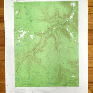 Antique Dutch Mountain, Pennsylvanie 1946 US Geological Survey Carte topographique – Sullivan, Wyoming, Comté de Luzerne, Colley, Forkston, PA