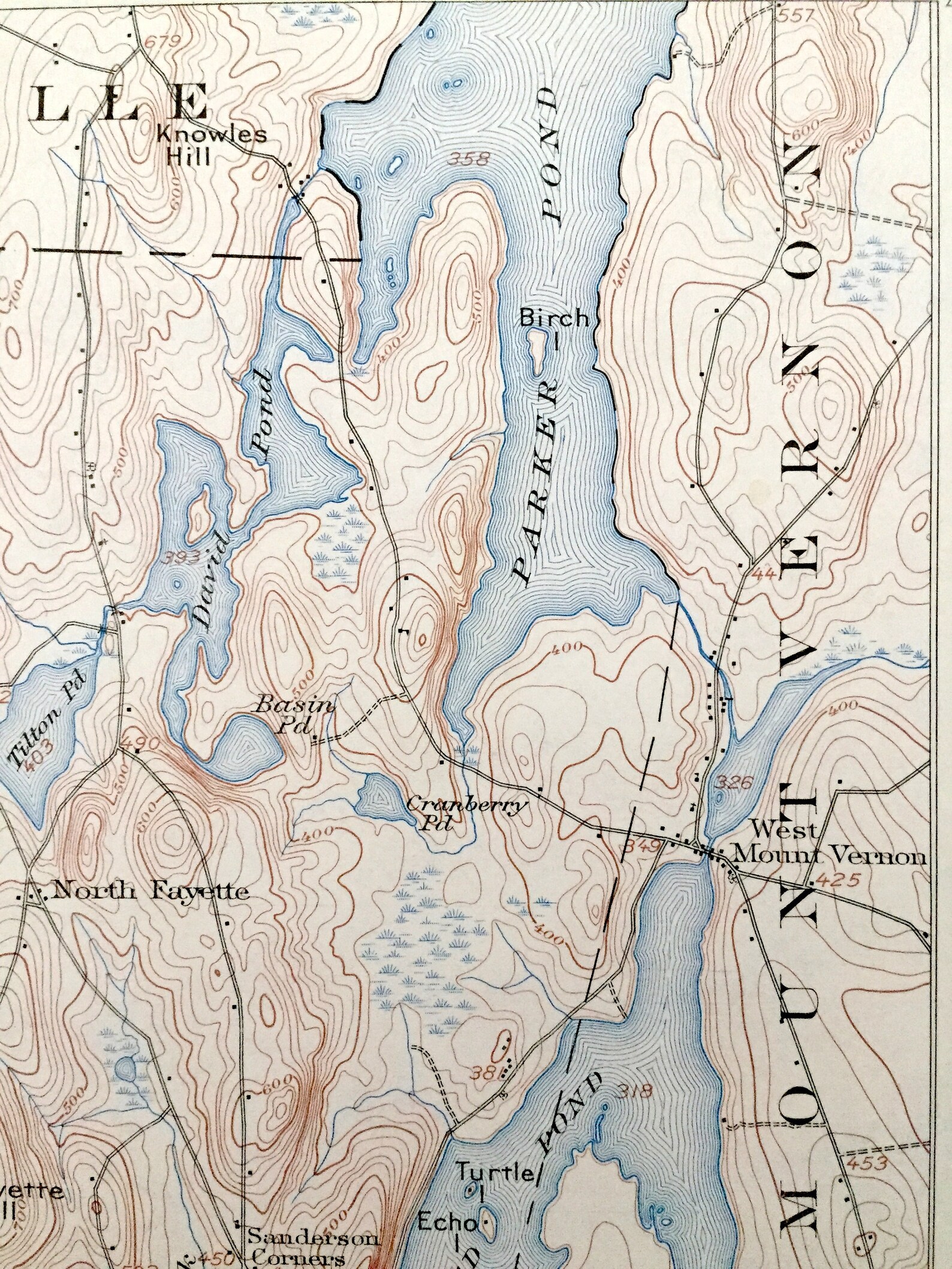 Antique Livermore Falls Maine 1910 US Geological Survey Etsy