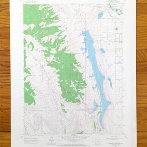 Antike HorseTooth Stausee, Colorado 1962 US Geologische Dienst Topographische Karte - Larimer County, Roosevelt National Forest Fort Collins CO