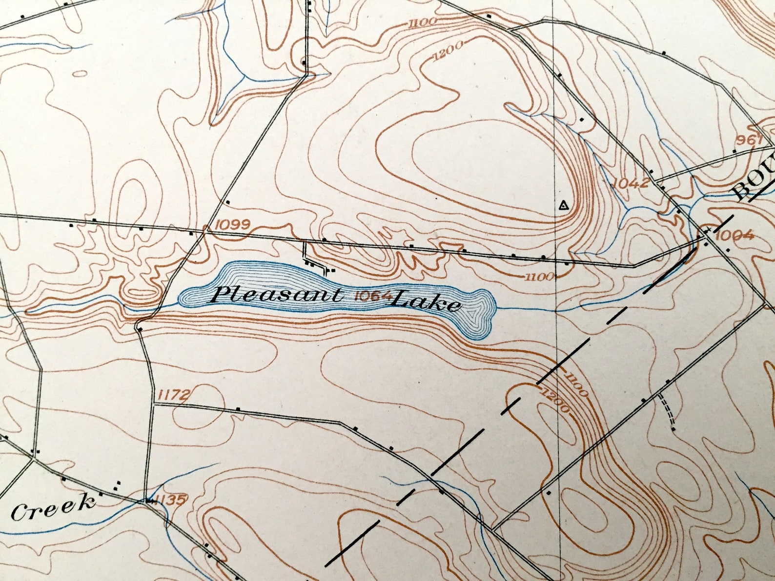 Antique Carthage New York 1904 US Geological Survey Etsy