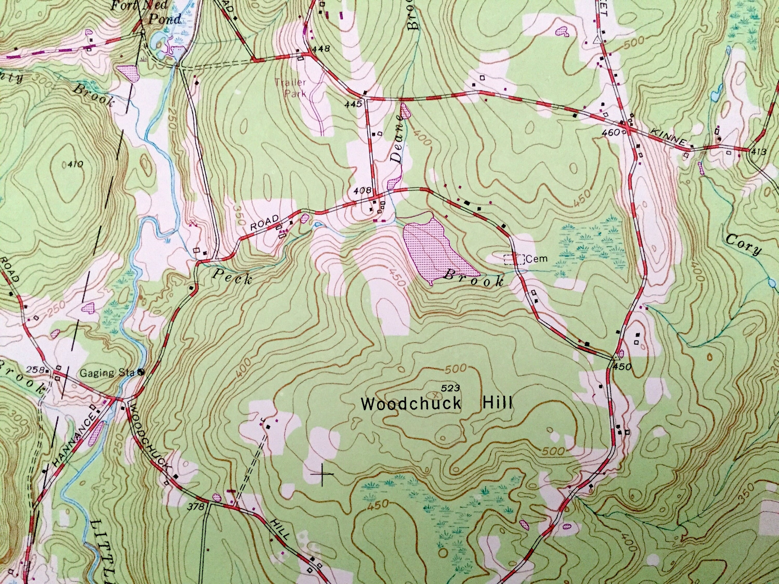 Antique Scotland Connecticut 1953 US Geological Survey Etsy