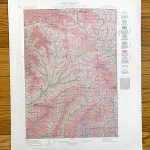 Mapa topográfico antiguo de Elizabeth, Illinois, 1915, Servicio Geológico de EE. UU.: río Apple, Stockton, Scales Mound, Derinda, condado de Joe Daviess, Illinois