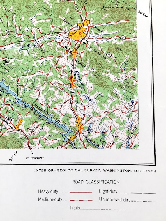 Blue Ridge Height Map Blue Ridge Parkway Topographic Map