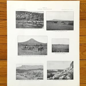 Antike Texas 1900 Rock Formation Fotografien – US Geologische Dienst