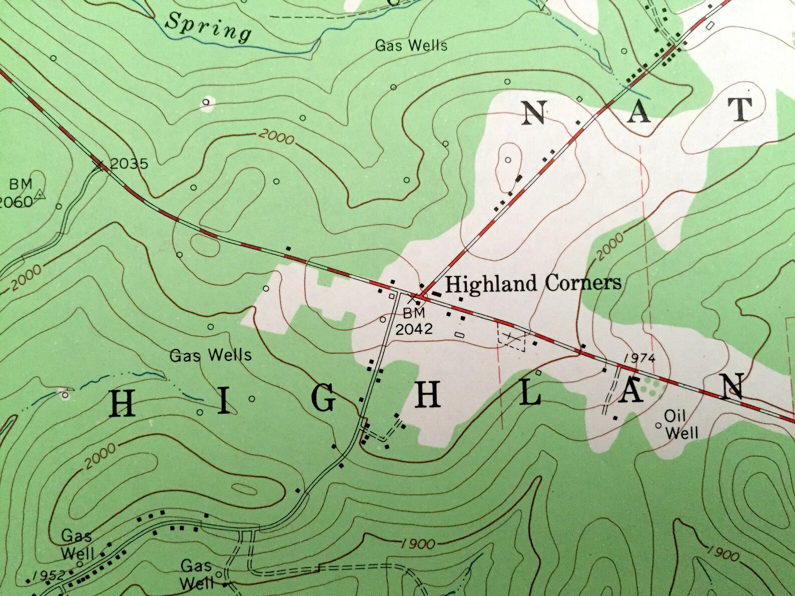 Antique James City Pennsylvania 1966 US Geological Survey Etsy