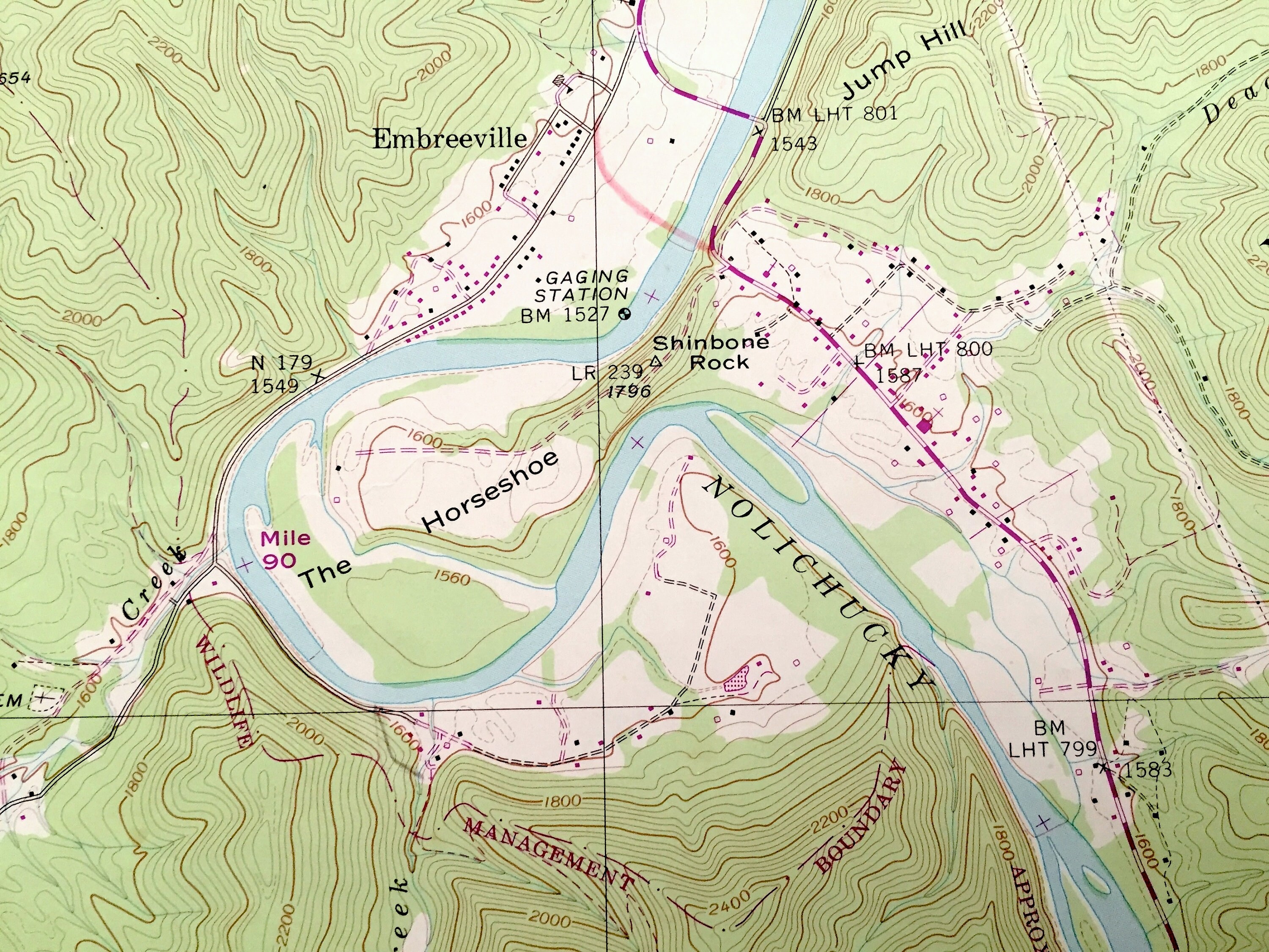 Antique Erwin Tennessee 1939 US Geological Survey Topographic Etsy