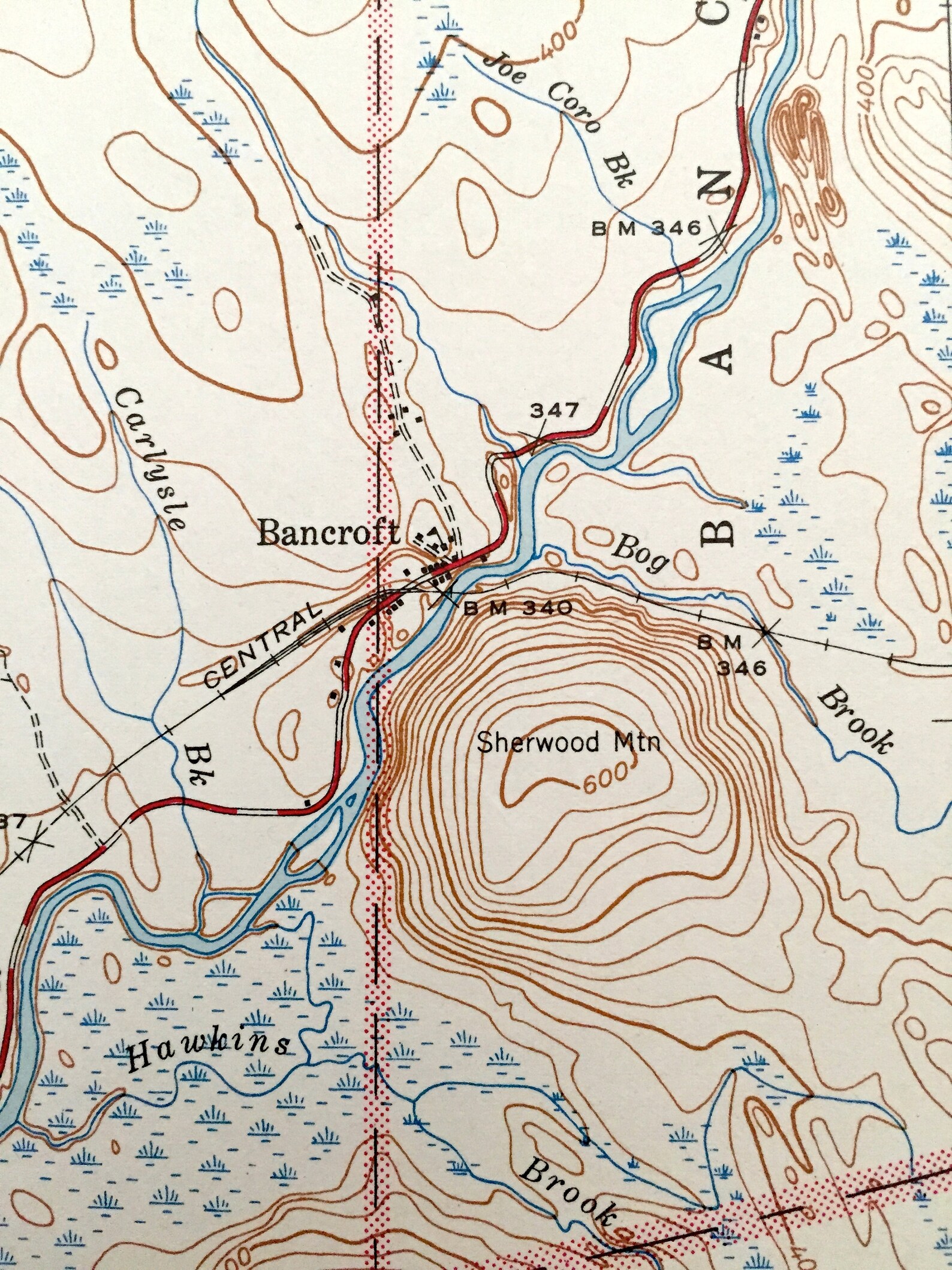 Antique Wytopitlock Maine 1941 US Geological Survey Etsy UK