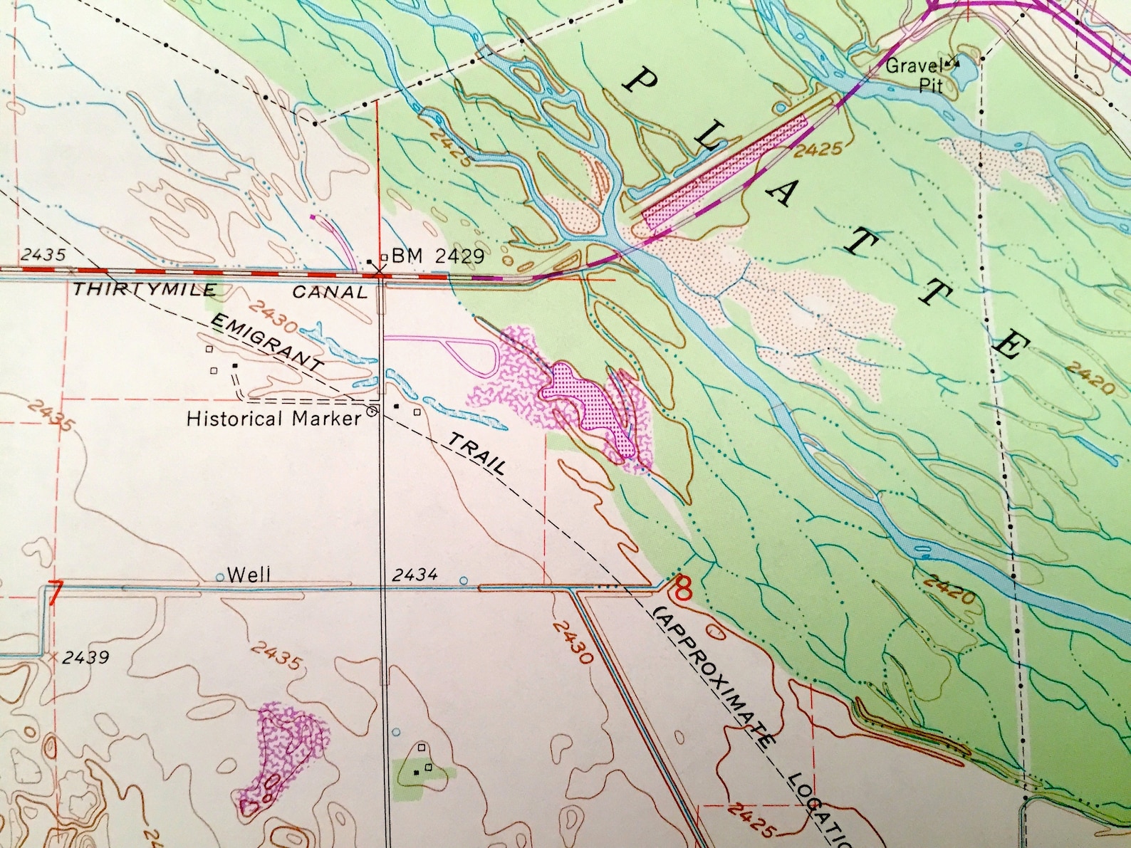Antique Lexington Nebraska 1962 US Geological Survey Map Etsy