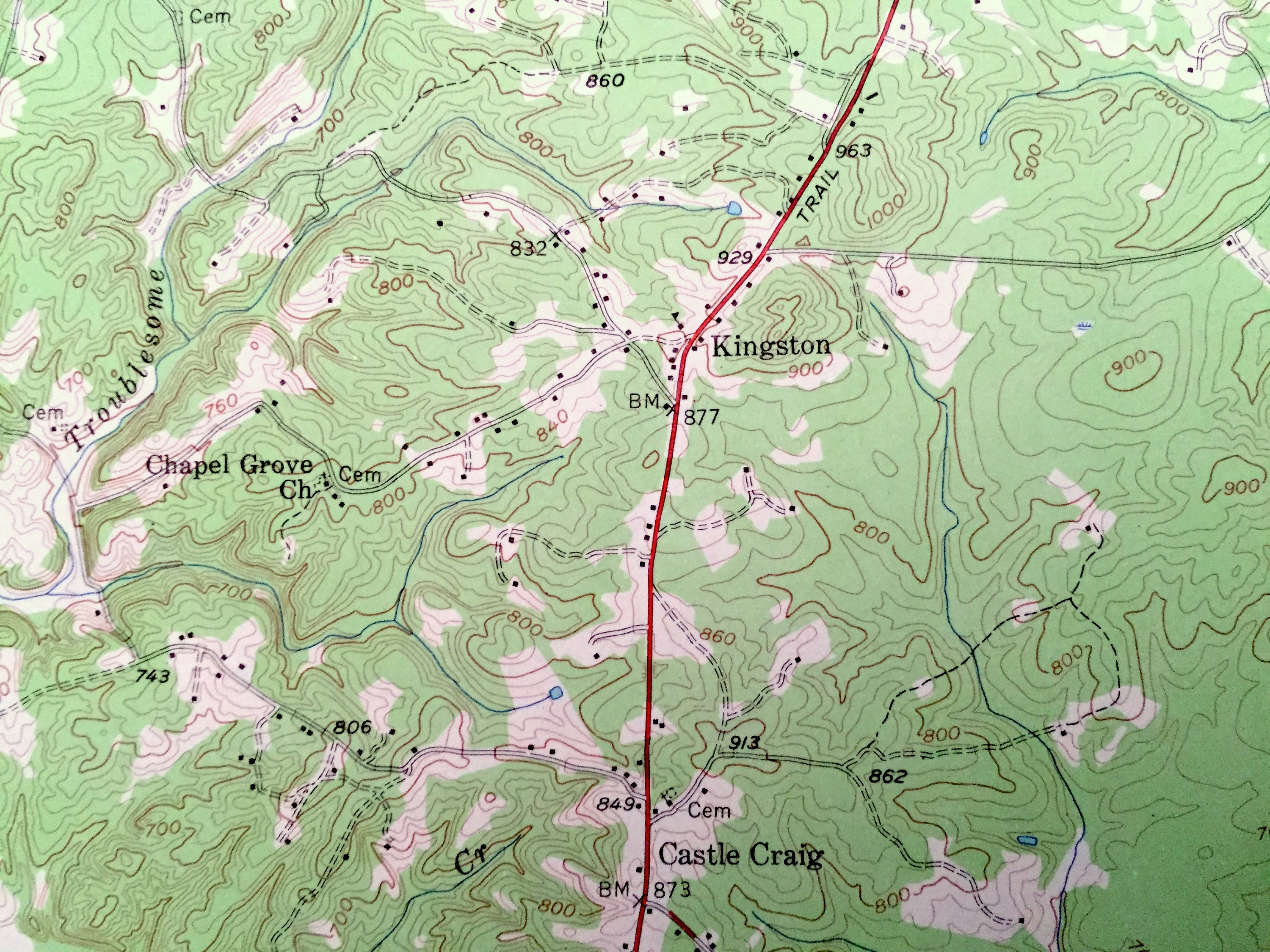 Antique Gladys Virginia 1956 US Geological Survey Topographic Etsy