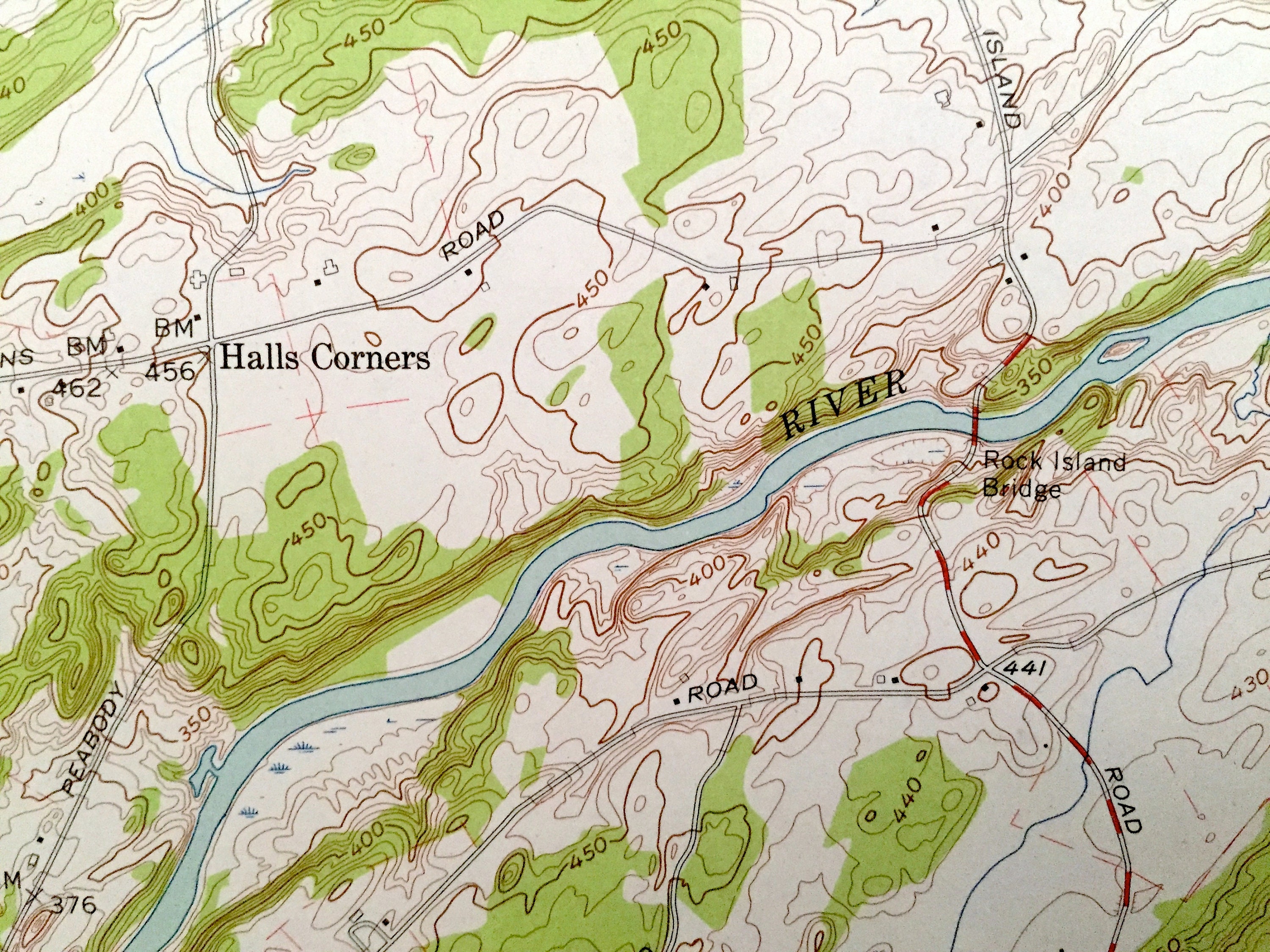 Antique Richville New York 1956 US Geological Survey Etsy