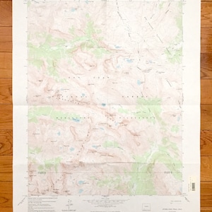 Antik Storm King Peak, Colorado 1964 US 1964 - San Juan National Forest, Rio Grande, Weminuche Wilderness, CO