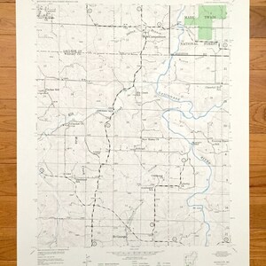 Antike Mähnen NW, Missouri 1941 US Geological Survey topographische Karte – Laclede, Wright County, Wettbewerb, Jerktail, St George, MO