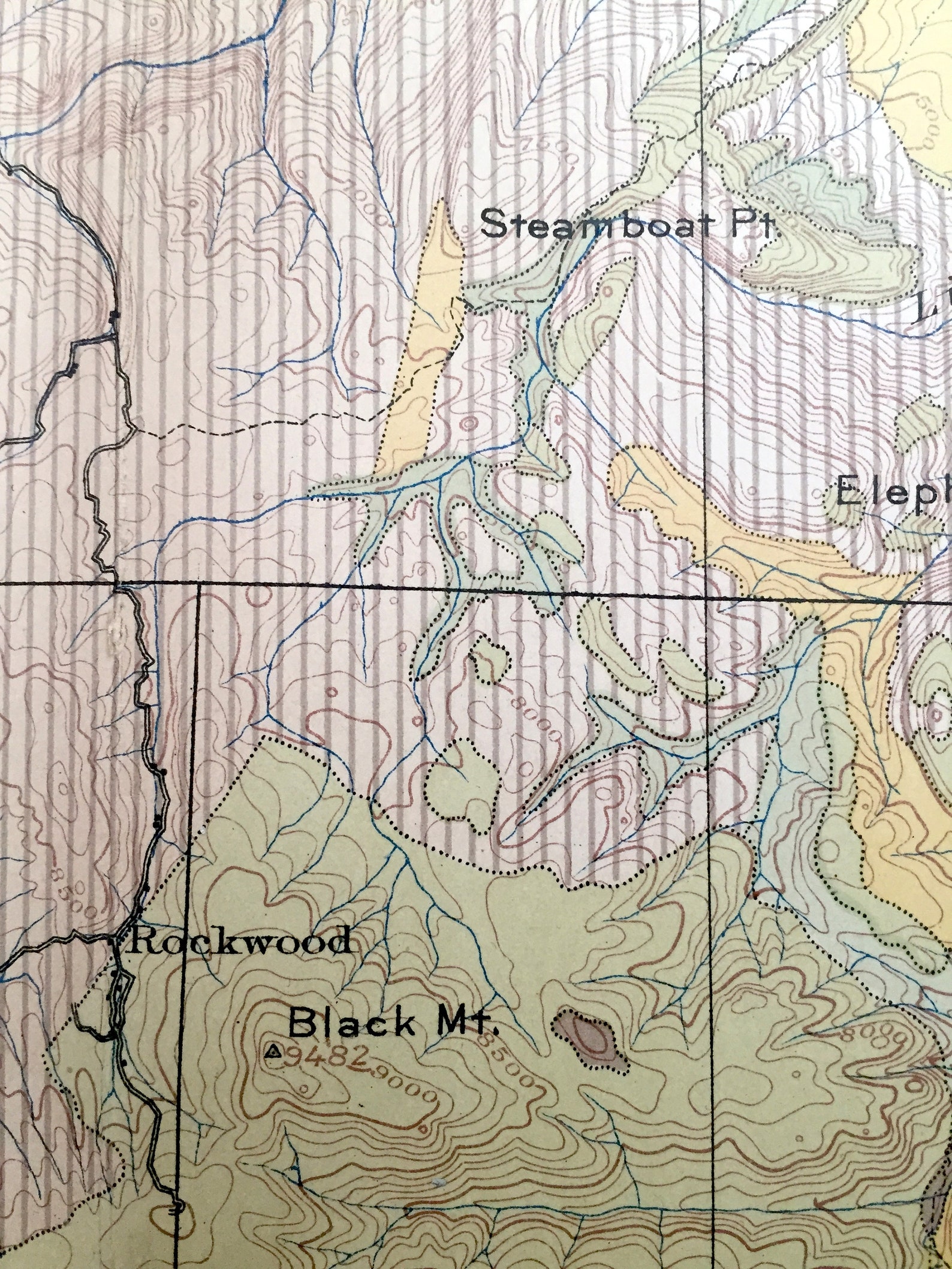 Antique Dayton Wyoming 1899 US Geological Survey Topographic Etsy