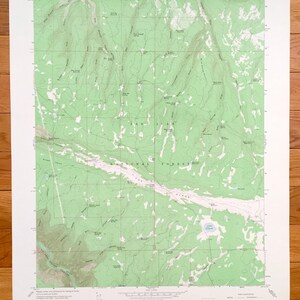 Antike der Lichtung, Colorado 1964 US Geologische Übersicht Topographische Karte – San Juan National Forest Glade See, Dolores County, Lichtung Canyon