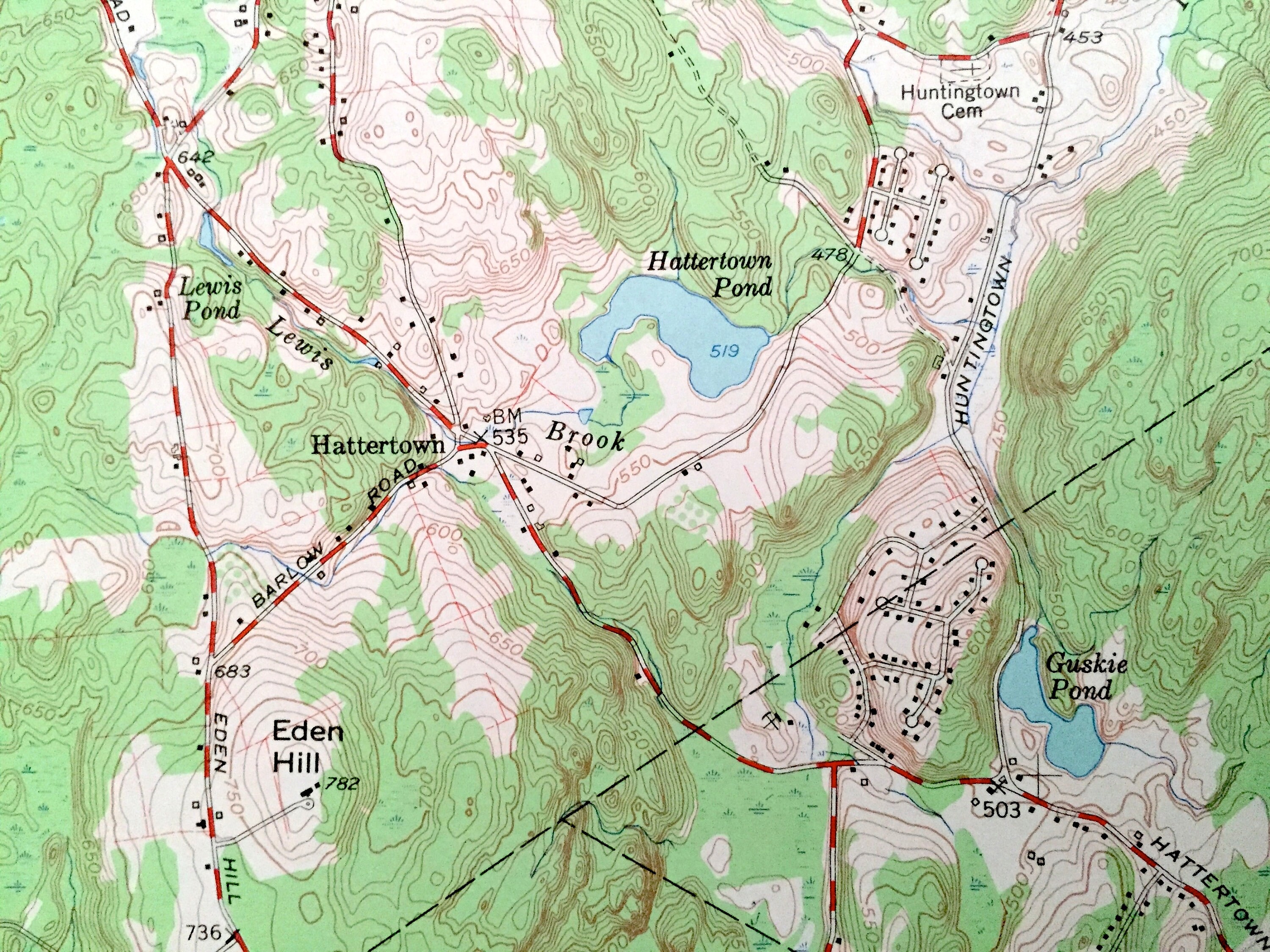Antique Botsford Connecticut 1959 US Geological Survey Etsy UK