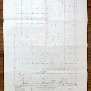 Antigo Hayfield Northwest, Minnesota 1966 Mapa topográfico do US Geological Survey - Dodge County, Ripley, Ashland, Westfield, MN