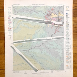 Antieke Rico, Colorado 1905 US Geological Survey topografische kaart – Quarry, Bear Creek, Rio Lado Montelores Burns San Juan National Forest CO